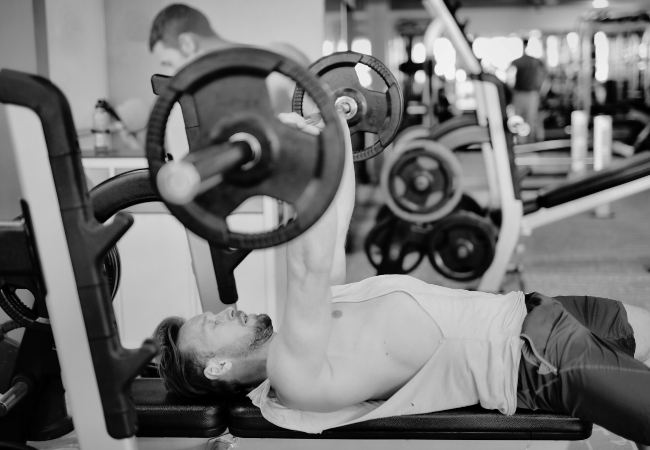 excentrische oefening voor bench press